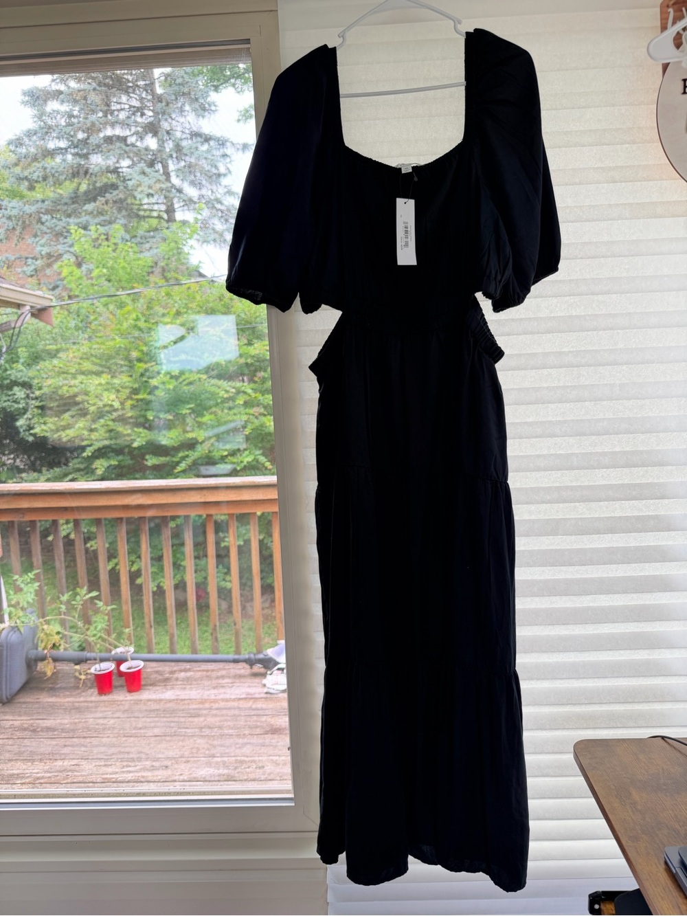 The Drop Maxi Dress black